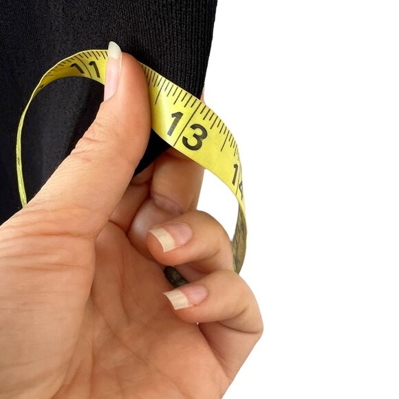 Zara Black Sleeveless Square Neckline Mini Knit Bodycon Dress Small - Picture 11 of 12